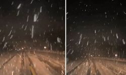 Kahramanmaraş'ta Mevsimin İlk Karı Yağdı