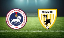 İstiklalspor-Muşspor maçında ilk yarı sona erdi
