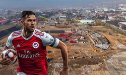 Kahramanmaraş’ın 17.500 kişilik dev stadyumu hızla şekilleniyor