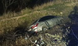 Kahramanmaraş'ta Freni Boşalan Araç Şarampole Uçtu