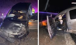 Yağışın Yol Açtığı Kazada İki Kişi Yaralandı