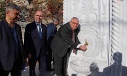 Kumluca’da hayırseverin yaptırdığı çeşme törenle açıldı