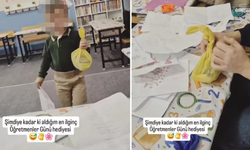 Öğrencisinin Tereyağı Hediyesini Paylaşan Öğretmen Tepki Yağmuruna Tutuldu