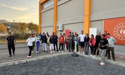 Geleneksel bocce turnuvası öğretmenleri bir araya getirdi
