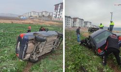 Kahramanmaraş'ta Kontrolden Çıkan Araç Savruldu 1 Yaralı