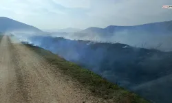 Burdur Bucak’ta sazlık alanda yangın paniği