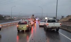 Kahramanmaraş’ta Yağışlı Hava Trafiği Felç Etti
