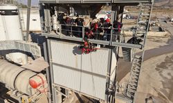 Kahramanmaraş'ta gerçeği aratmayan acil durum tatbikatı