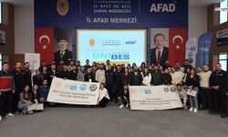 Kahramanmaraş'ta Üç Üniversiteden Öğrenciler AFAD Eğitimini Tamamladı