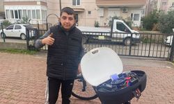 Özel Öğrenci Bisikletini Müzik Sistemine Çevirdi