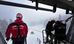 Uludağ’da Teleferik Kurtarma Tatbikatı