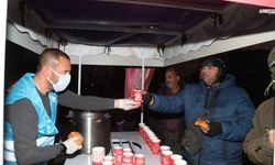 Kış sabahlarında ücretsiz çorba ikramı başladı