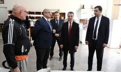 Dulkadiroğlu Kaymakamı Aytemür Ceza İnfaz Kurumu'nu Denetledi