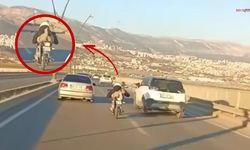 Kahramanmaraş'ta motor üzerinde ölüme davetiye çıkardı