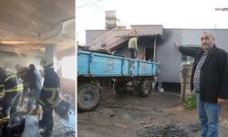 Elektriklerin gidip gelmesi mutfak yangınına neden oldu