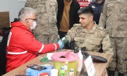 Kahramanmaraş Jandarmasından Kızılay’a Kan Bağışı Desteği