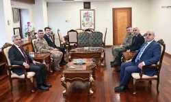 Kahramanmaraş İl Protokolü'nden Rektör Prof. Dr. Mahmut Ak’a Hayırlı Olsun Ziyareti