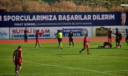 Kahramanmaraş'ta ilk yarı sona erdi:0-1
