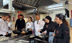 İstiridye mantarları gastronomi öğrencilerine tanıtıldı