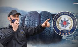Kahramanmaraş Emniyetinden Sürücülere Kış Lastiği Hatırlatması
