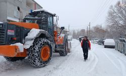 Kuzey İlçelerde Karla Mücadele Aralıksız Sürüyor