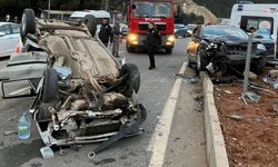 Kahramanmaraş'ta Araç Takla Attı; 1 Yaralı