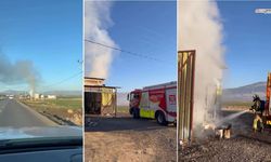 Kahramanmaraş'ta iş yeri yangını kontrol altına alındı
