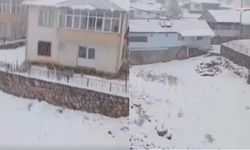 Kahramanmaraş'ta Yoğun Kar Etkili Oldu