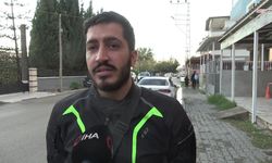 Yağış Sonrası Çamurlu Yolda Motosiklet Kazası