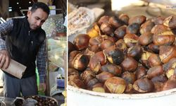 Kahramanmaraş'ta kışın vazgeçilmezi kestane tezgahlarda yerini buldu