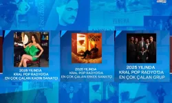 Kral Pop Radyo 2025'in En Çok Dinlenen İsimlerini Açıkladı