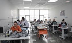 Mersin'de giyim üretim kurslarına ilgi artıyor