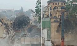 Kahramanmaraş'ın Tarihi Arasa Camii Yıkıldı