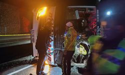 Osmaniye’de yolcu otobüsü devrildi: 3 yolcu yaralandı