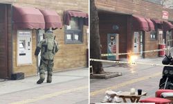 Şehir merkezinde şüpheli çanta kontrollü şekilde imha edildi