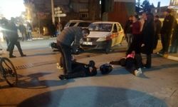 Otomobil ile Motosiklet Çarpıştı: 2 Yaralı