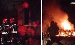 Tüp Patlaması Sonucu Çıkan Yangın Köyde Panik Yarattı