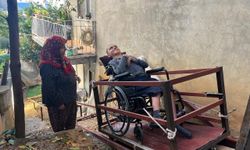 Üvey Baba, Engelli Oğluna Raylı Asansörle Hayat Kolaylaştırdı