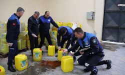 Yağ diye 73 bin litre su sattılar yakalandılar