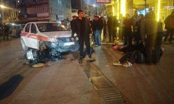 Yalvaç’ta Motosikletle Otomobil Çarpıştı