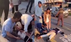 Yaya Geçidinde Anne ve 2 Çocuğa Araç Çarptı