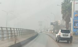 Kahramanmaraş'tan bereketini 2 gündür gösteren yağış sonrası sisli hava etkili oldu