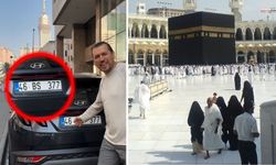 Kahramanmaraşlı Gazeteci Mekke’ye Kendi Aracıyla Gitti