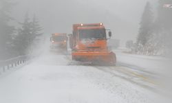 Alacabel Geçidinde Kar Yağışı Etkili