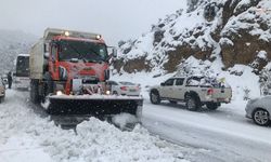 Yağmurun Ardından Yüksek Kesimlerde Kar Etkili Oldu