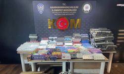 KOM Operasyonunda Kahramanmaraş'ta Binlerce Kaçak Ürün Ele Geçirildi