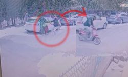 Elektrikli Bisikletli Park Halindeki Araca Çarptı ve Kaçtı