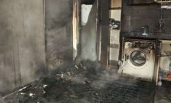 Gece yarısı bir dairede çıkan yangın korkuttu