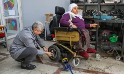Tekerlekli Sandalye Tamir Atölyesi'nde 600 engelliye ücretsiz hizmet