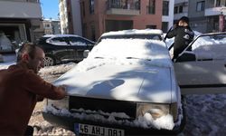 Kahramanmaraş’ta Etkili Olan Don, Sürücülere Zor Anlar Yaşattı